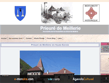 Tablet Screenshot of meillerie-prieure.com